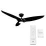 7_60" Modern Forms Morpheus III Gloss Black 3500K LED Smart Ceiling Fan more views