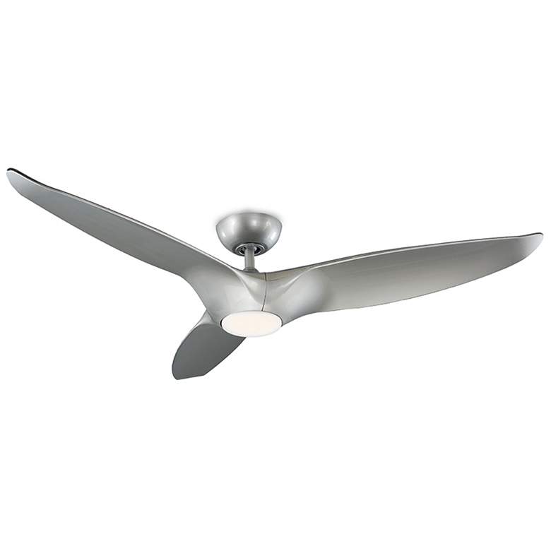 Image 1 60 inch Modern Forms Morpheus III Silver 2700K LED Smart Ceiling Fan