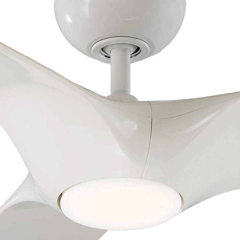 Image 3 60 inch Modern Forms Morpheus III White LED Wet Rated Smart Ceiling Fan more views