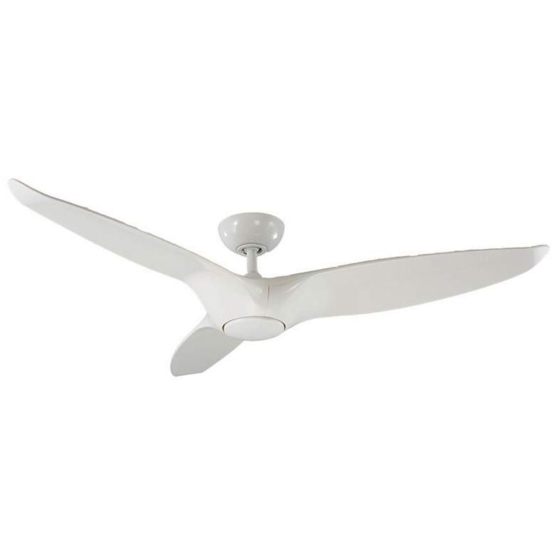 Image 5 60" Modern Forms Morpheus III White LED Wet Rated Smart Ceiling Fan more views