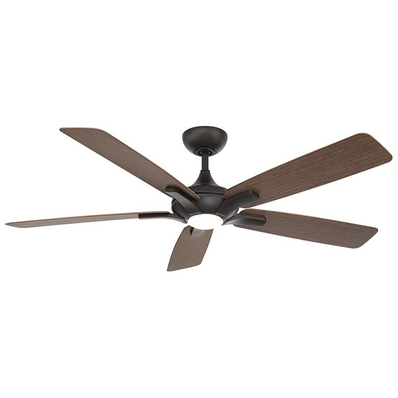 Image 1 60 inch Modern Forms Mykonos 5 Bronze 2700K LED Smart Ceiling Fan