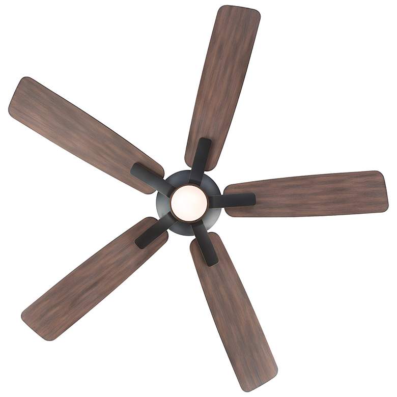 Image 4 60" Modern Forms Mykonos 5 Oil-Rubbed Bronze LED Ceiling Fan more views