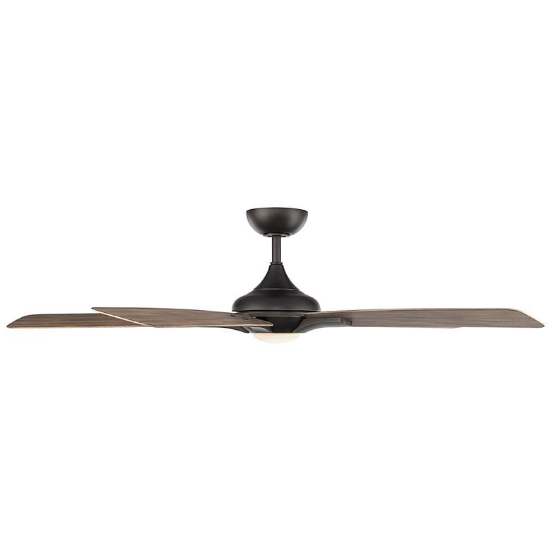 Image 3 60" Modern Forms Mykonos 5 Oil Rubbed Bronze LED Smart Ceiling Fan more views