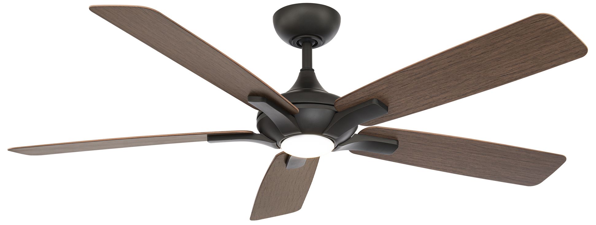 Image 2 60" Modern Forms Mykonos Bronze 2700K LED Smart Ceiling Fan