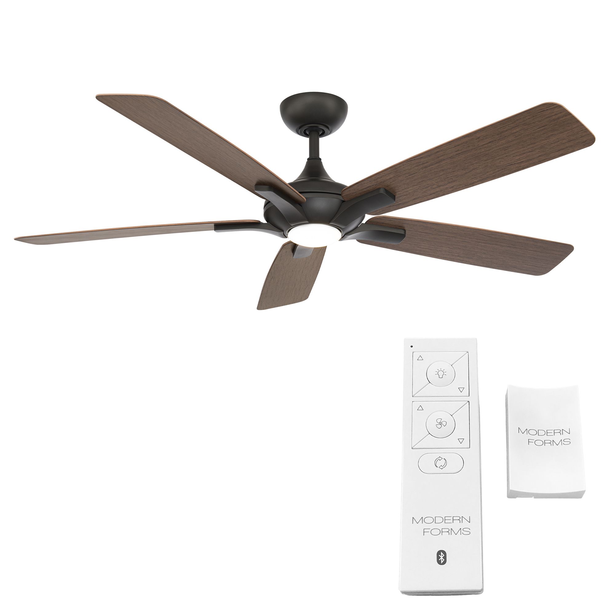 60" Modern Forms Mykonos Bronze 2700K LED Smart Ceiling Fan