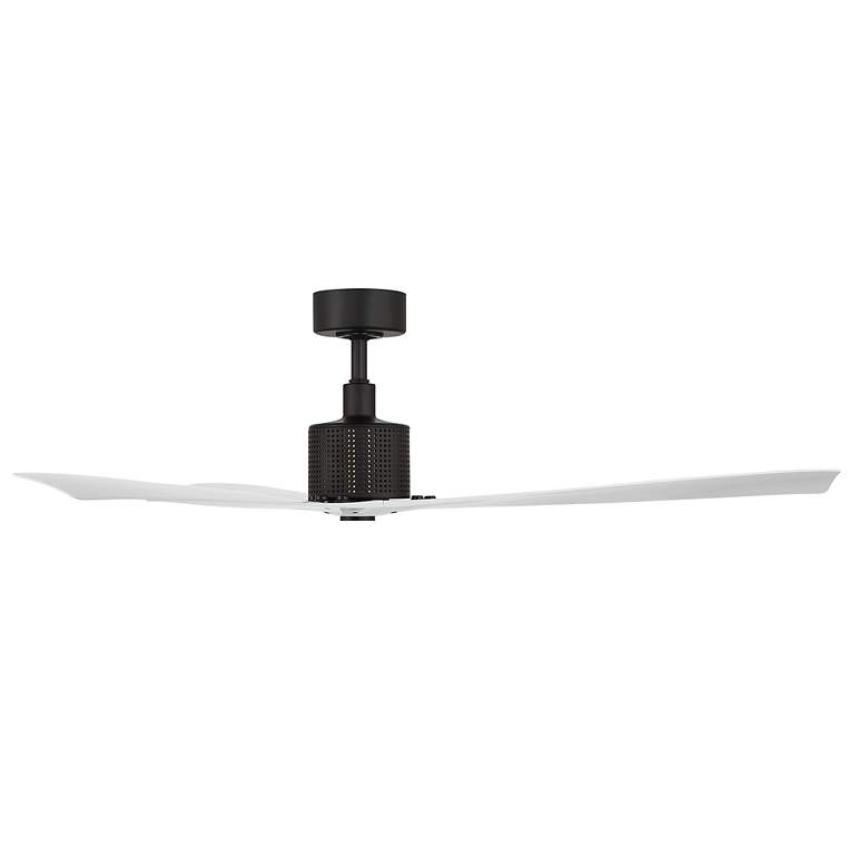 Image 3 60" Modern Forms Spinster Black and White Wet Smart LED Ceiling Fan more views