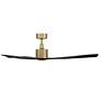 3_60" Modern Forms Spinster Brass and Black Wet Smart LED Ceiling Fan more views