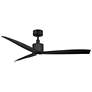 1_60" Modern Forms Spinster Matte Black Outdoor Smart LED Ceiling Fan