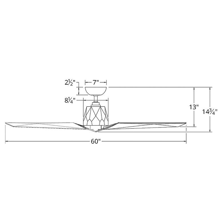 Image 6 60" Modern Forms Vortex Gloss White Wet Smart Ceiling Fan more views