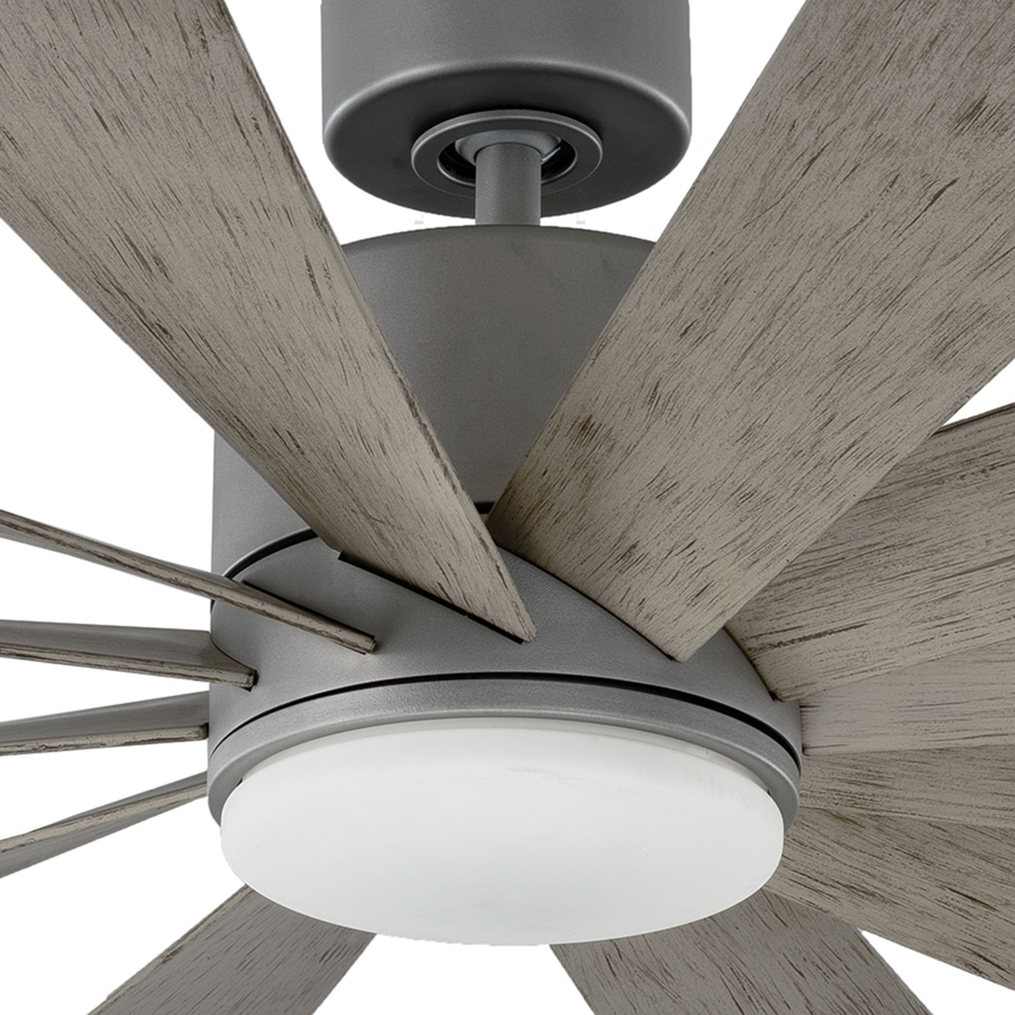 Image 4 60" Modern Forms Windflower Graphite LED Smart Ceiling Fan Made to Ord more views