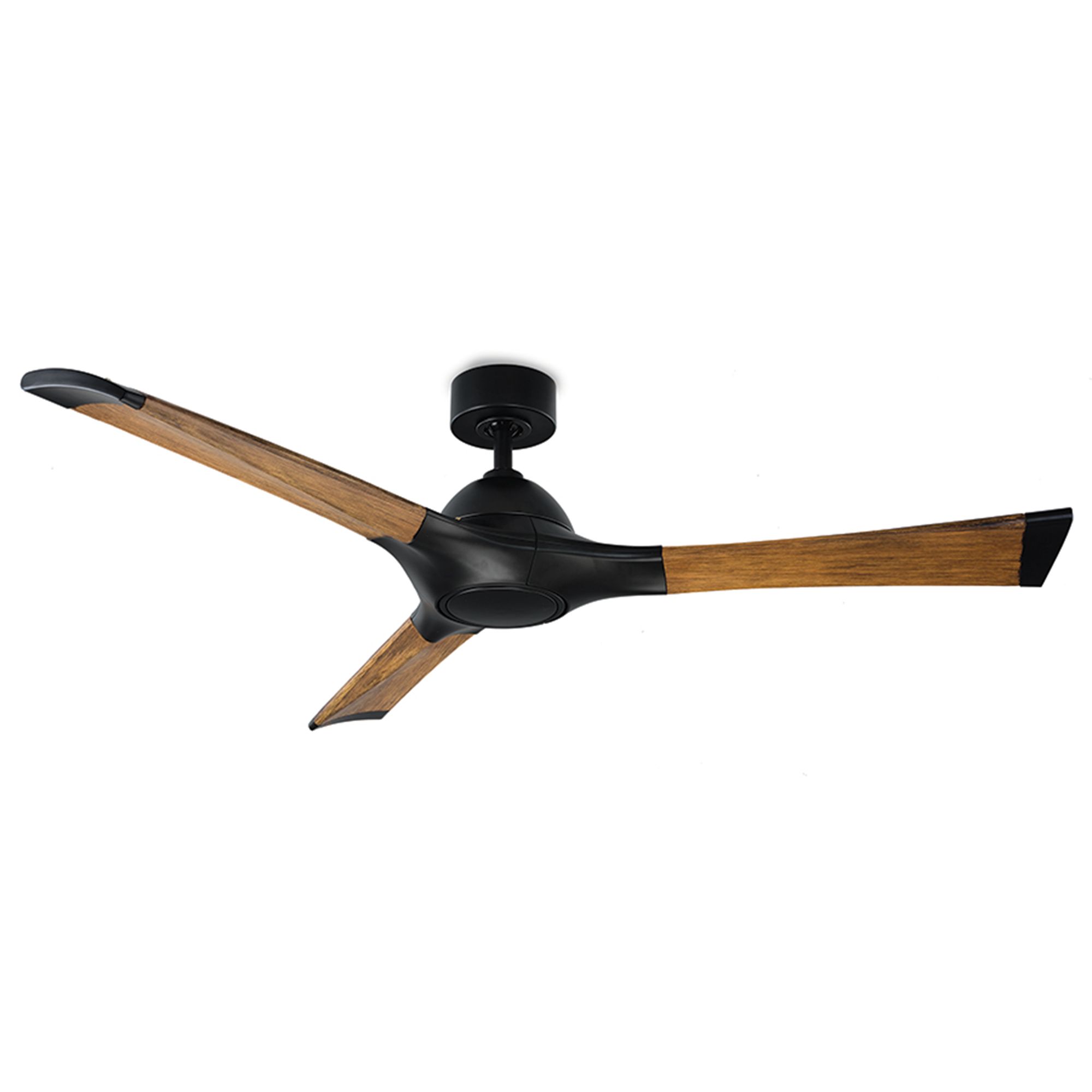 Image 4 60" Modern Forms Woody Black 2700K LED Smart Ceiling Fan Made to Order more views