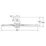 6_60" Modern Forms Woody Matte Black LED Wet Smart Ceiling Fan more views