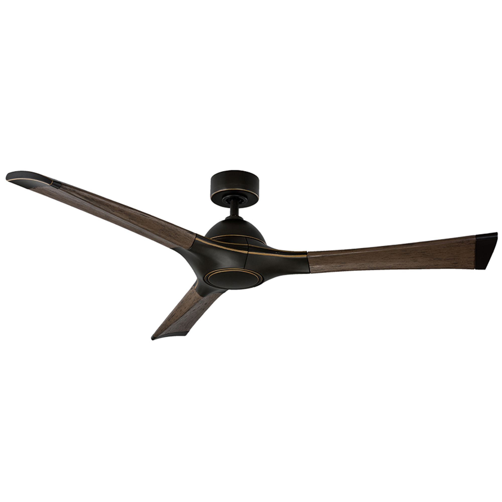 Image 3 60" Modern Forms Woody Oil Rubbed Bronze LED Smart In/Out Ceiling Fan more views