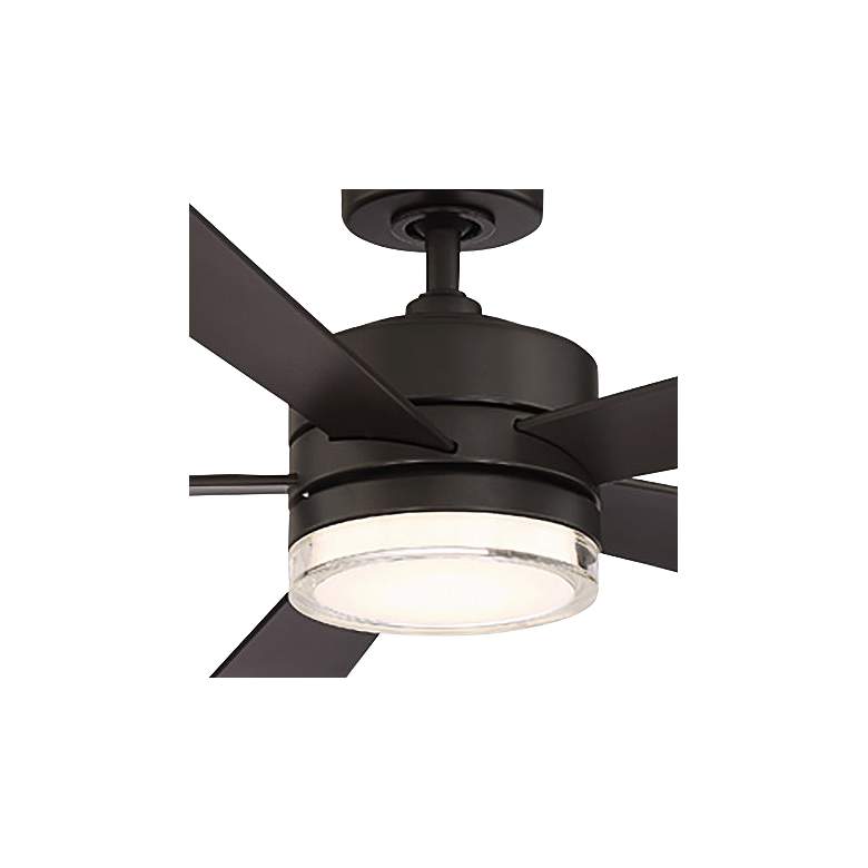 Image 2 60" Modern Forms Wynd Bronze 2700K LED Smart Ceiling Fan more views