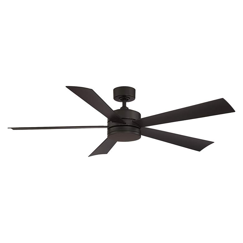 Image 3 60" Modern Forms Wynd Bronze 3500K LED Smart Ceiling Fan more views