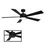 4_60" Modern Forms Wynd Matte Black LED Smart Ceiling Fan more views