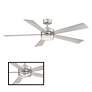 2_60" Modern Forms Wynd Stainless Steel LED Ceiling Fan more views