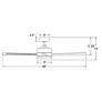 6_60" Modern Forms Wynd Stainless Steel LED Ceiling Fan more views
