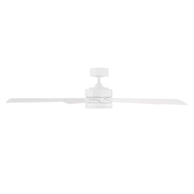 Image 4 60" Modern Forms Wynd White 2700K LED Smart Ceiling Fan more views