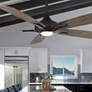1_60" Mykonos 5 Oil-Rubbed Bronze 3500K LED Smart Ceiling Fan