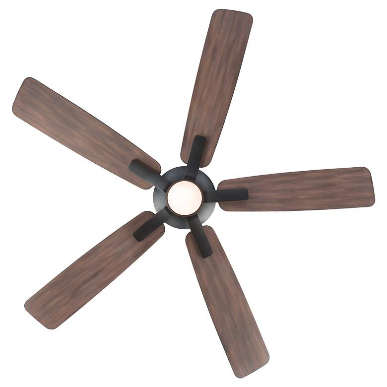 Image 4 60" Mykonos Bronze 2700K LED Ceiling Fan w/ Barn Wood Blades more views