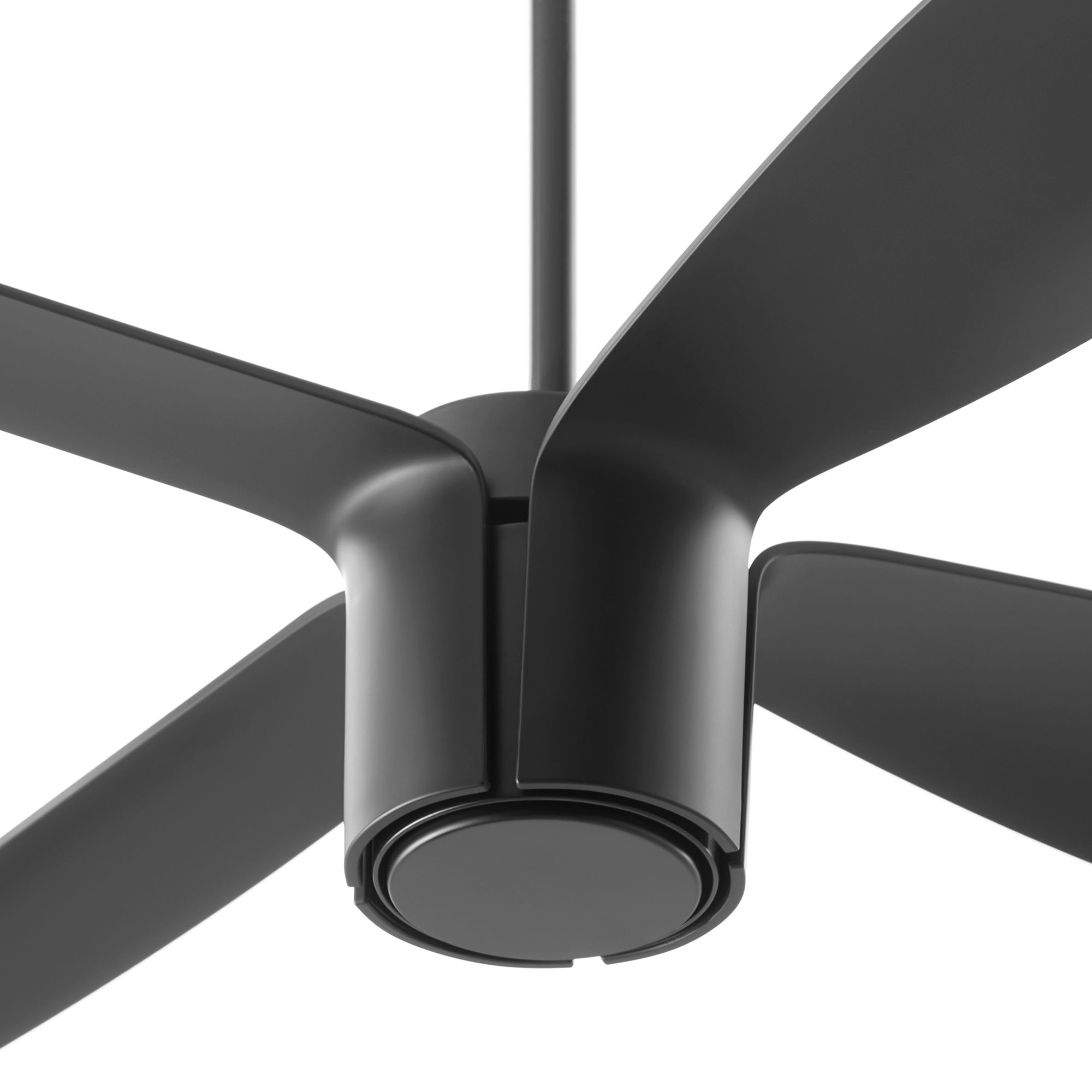 Image 2 60" Oxygen Smaraan Black Damp Rated Ceiling Fan with Wall Control more views