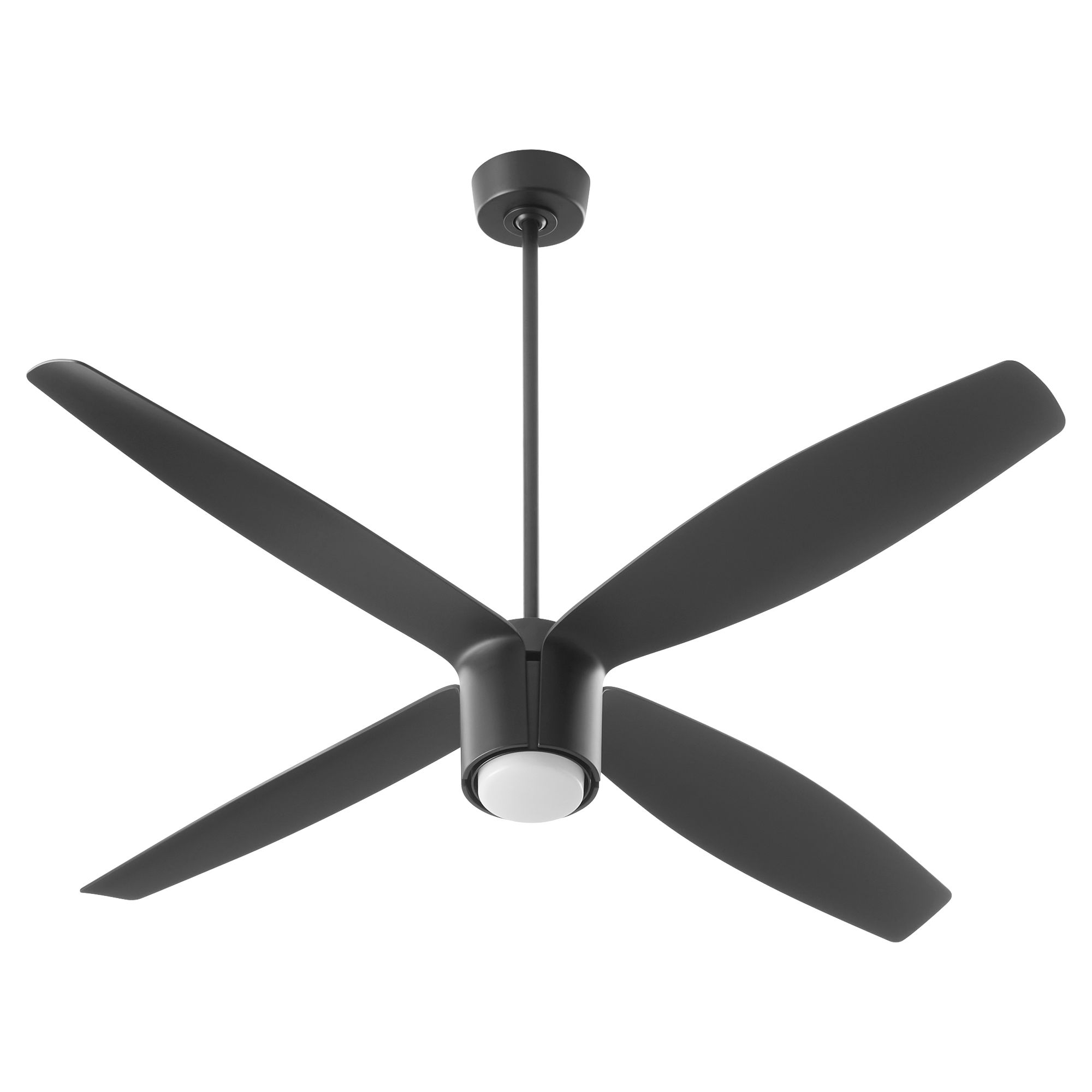 Image 3 60" Oxygen Smaraan Black Damp Rated Ceiling Fan with Wall Control more views
