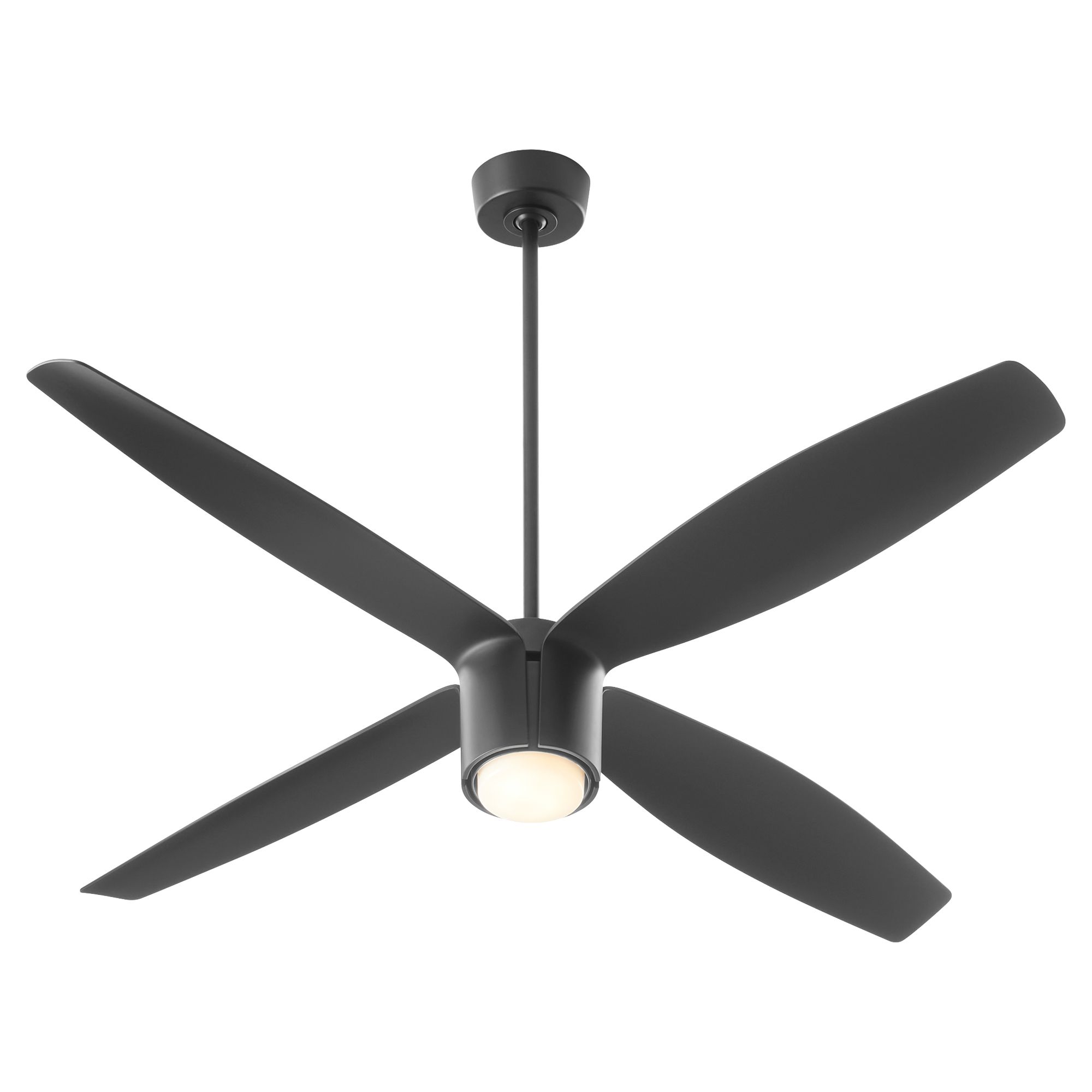 Image 4 60" Oxygen Smaraan Black Damp Rated Ceiling Fan with Wall Control more views