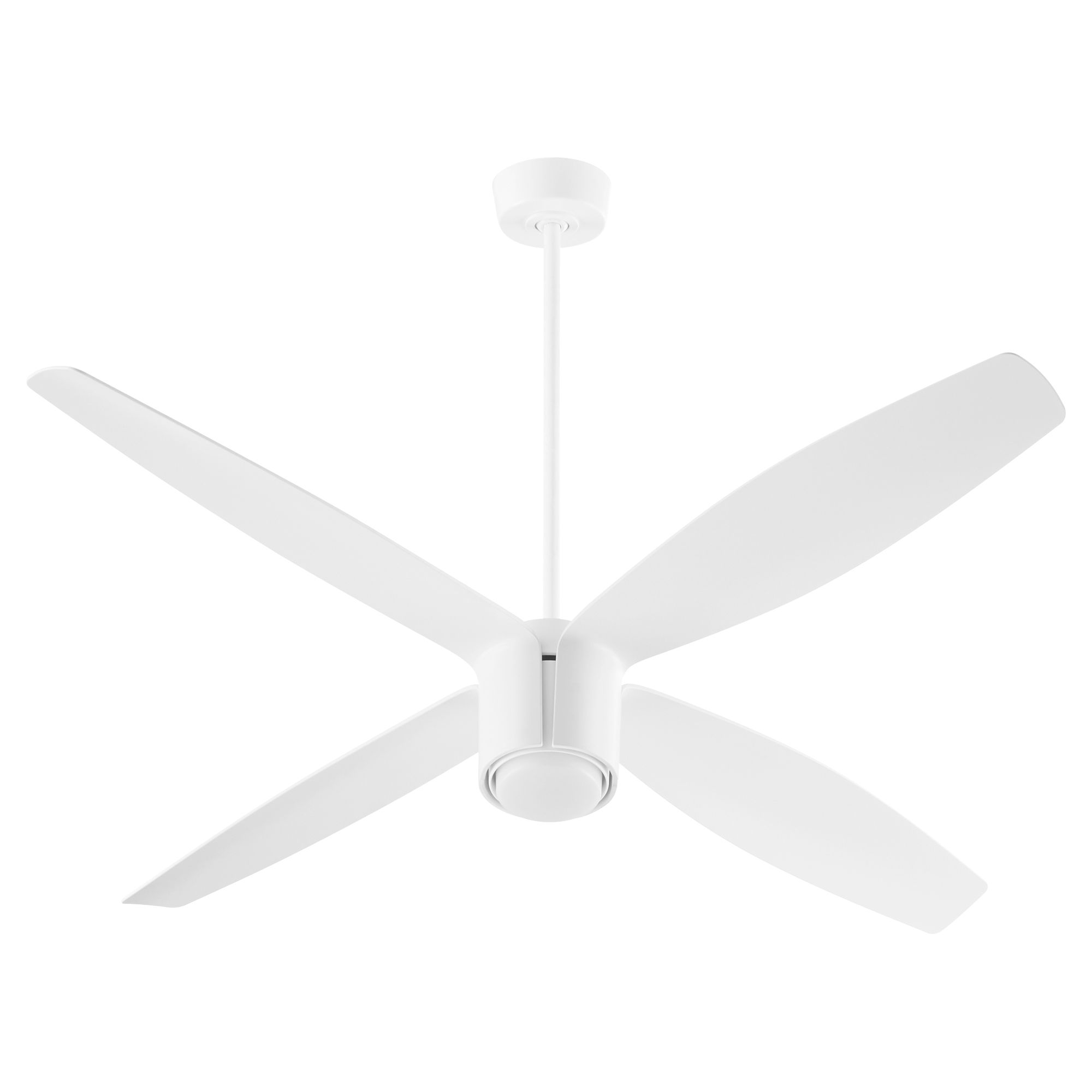 Image 2 60" Oxygen Smaraan White Damp Rated Ceiling Fan with Wall Control more views