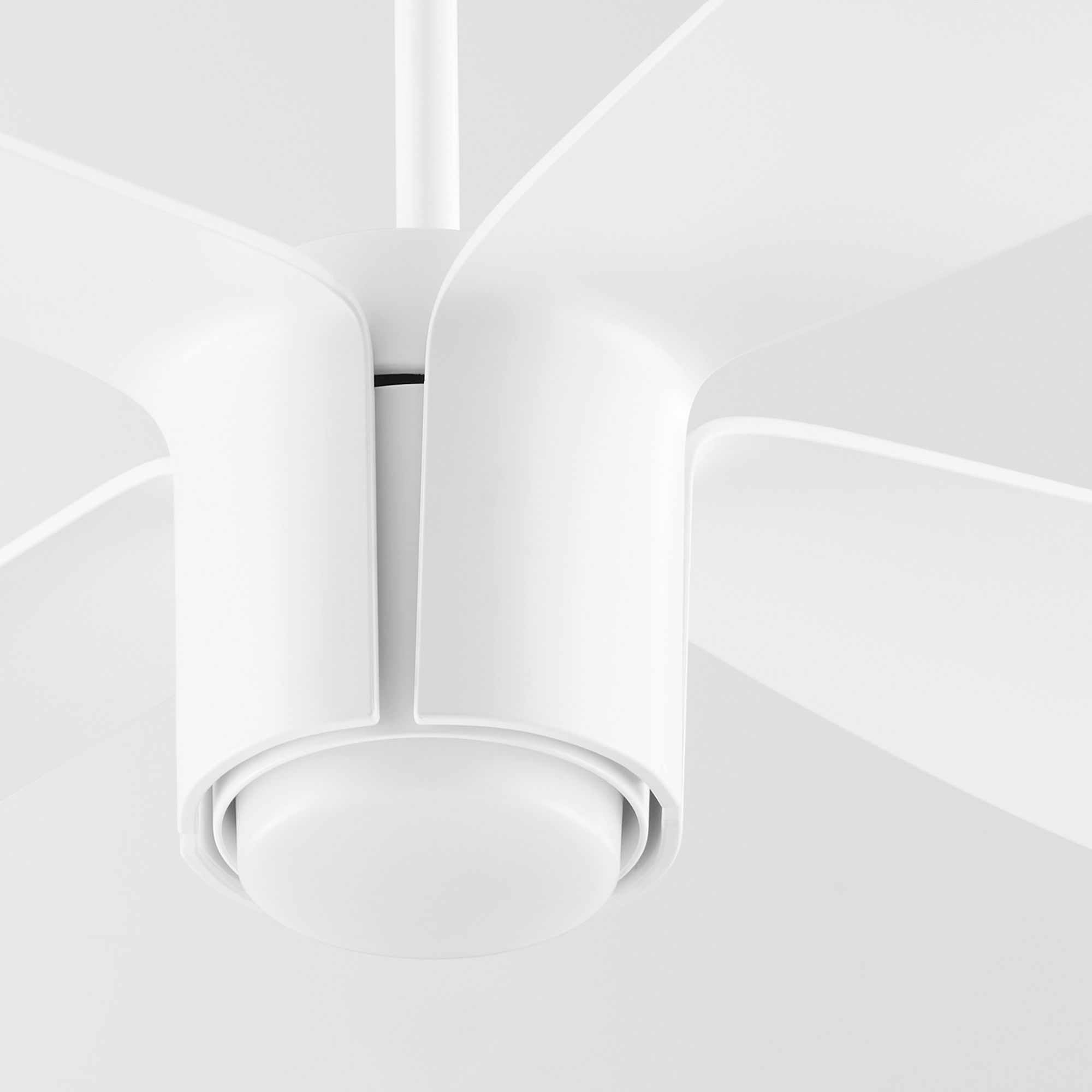 Image 4 60" Oxygen Smaraan White Damp Rated Ceiling Fan with Wall Control more views
