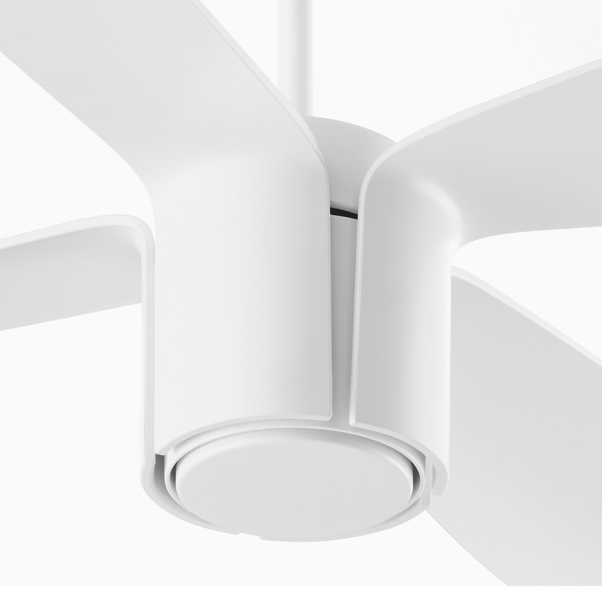 Image 5 60" Oxygen Smaraan White Damp Rated Ceiling Fan with Wall Control more views