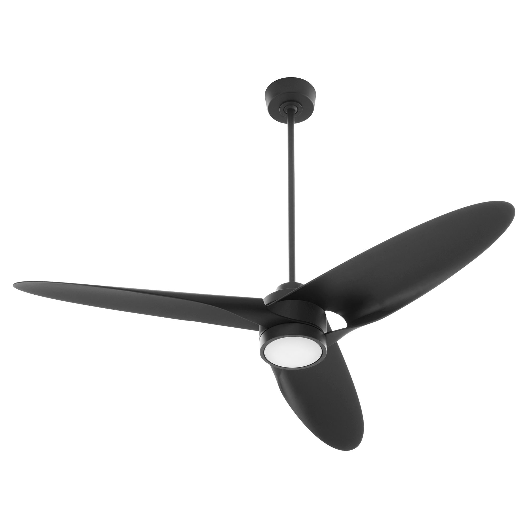 Image 3 60" Oxygen Xega Black Damp Rated Smart Ceiling Fan more views
