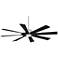 60" Possini Defender Brushed Nickel Damp LED Ceiling Fan with Remote
