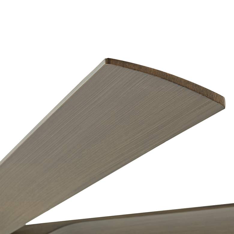 Image 5 60" Possini Defender Brushed Nickel Damp LED Ceiling Fan with Remote more views