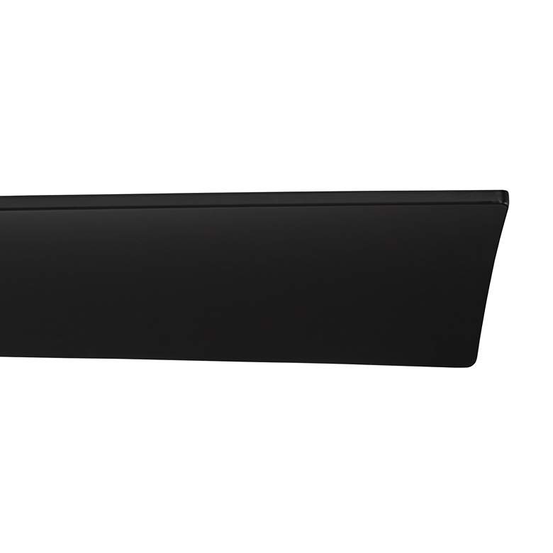 Image 4 60" Possini Defender Matte Black Damp LED Ceiling Fan with Remote more views