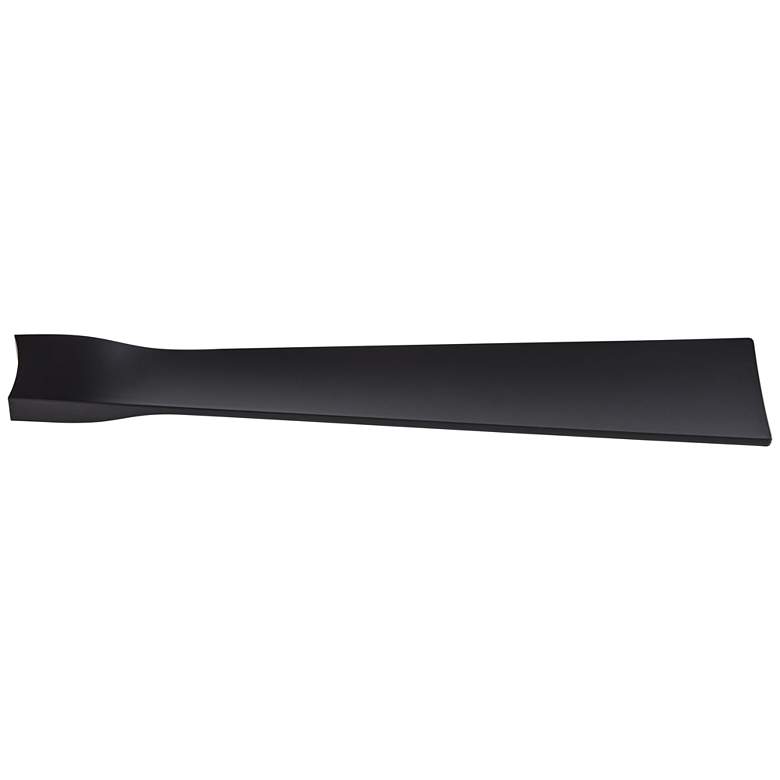 Image 4 60" Possini Defender Matte Black Damp LED Ceiling Fan with Remote more views
