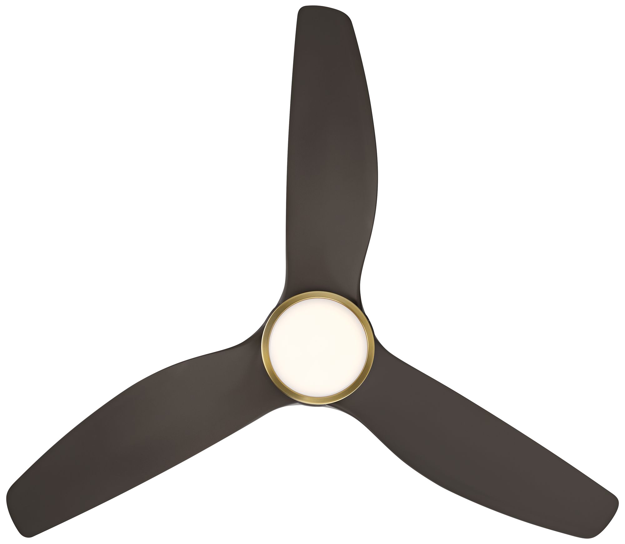 Image 7 60" Possini Euro Dark Vader Brass Bronze Damp Remote LED Ceiling Fan more views