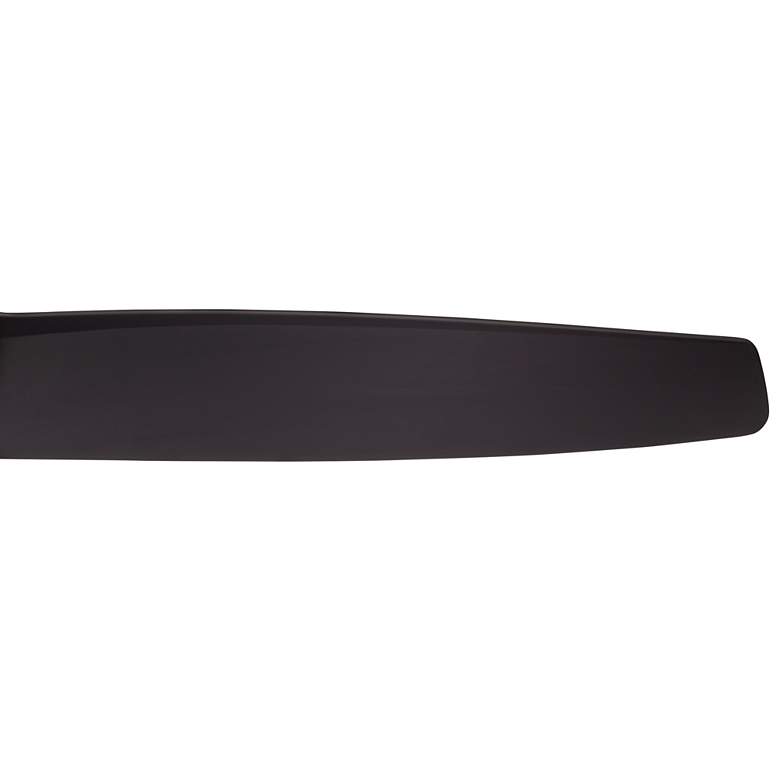 Image 4 60" Possini Euro Stresa Brass and Matte Black LED Fan with Remote more views