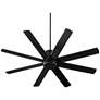 60" Quorum Proxima Black Ceiling Fan