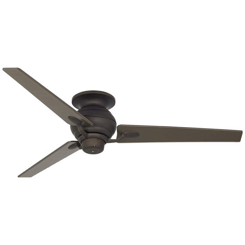 60 inch Spyder Bronze Tapered Blades Pull Chain Hugger Ceiling Fan