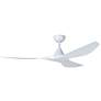 1_60" Surfline Matte White Smart Ceiling Fan