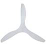 3_60" Surfline Matte White Smart Ceiling Fan more views