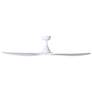 4_60" Surfline Matte White Smart Ceiling Fan more views