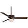 60" Taladega Oil-Rubbed Bronze Damp Rated LED Ceiling Fan with Remote