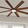 60" The Strand Casa Vieja Brushed Nickel Ceiling Fan with Remote