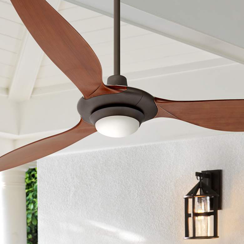 Image 1 60 inch Triaire&#8482; Oil-Rubbed Bronze LED Ceiling Fan