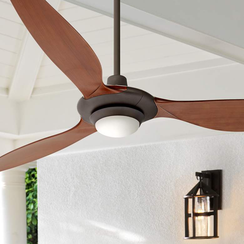 Image 1 60" Triaire™ Oil-Rubbed Bronze LED Ceiling Fan