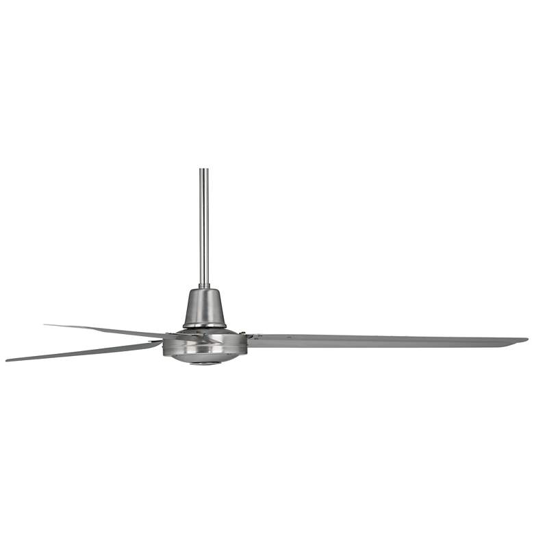 Image 7 60 inch Turbina&#8482; DC Brushed Nickel Ceiling Fan with Remote Control more views
