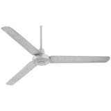 60&quot; Turbina&#8482; DC Galvanized Damp Rated Ceiling Fan with Remote