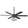 60" Turbina Max™ DC Bronze LED Ceiling Fan with Remote